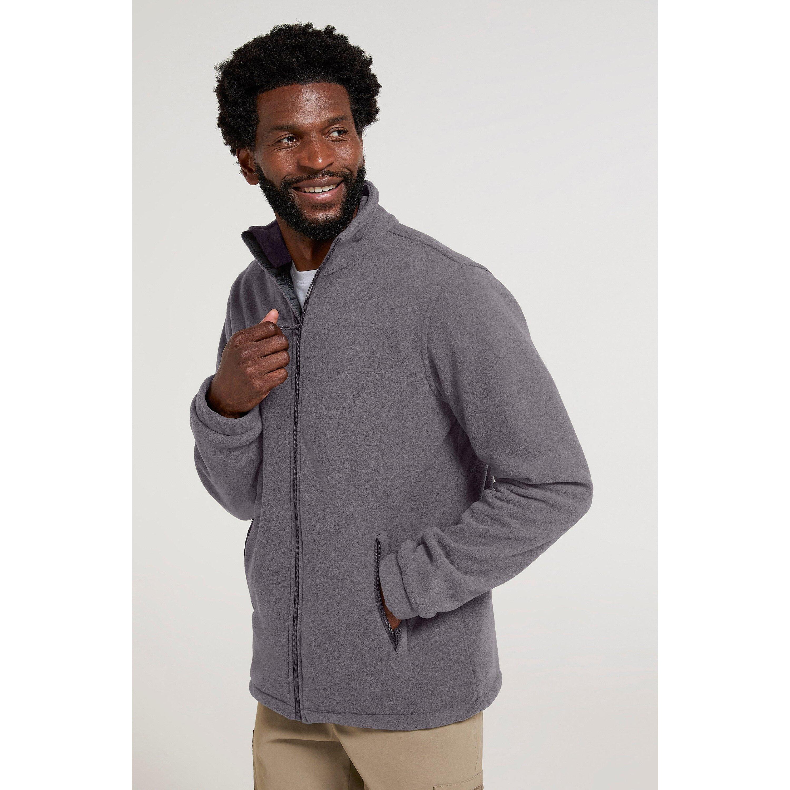 Mountain Warehouse Mens Bernard Windproof Fleece Jacket