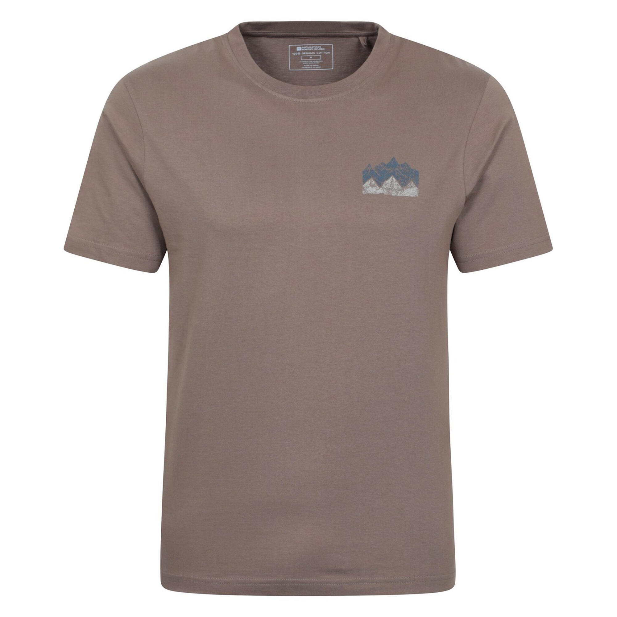Mountain Warehouse Mens Mountain Peaks T-Shirt