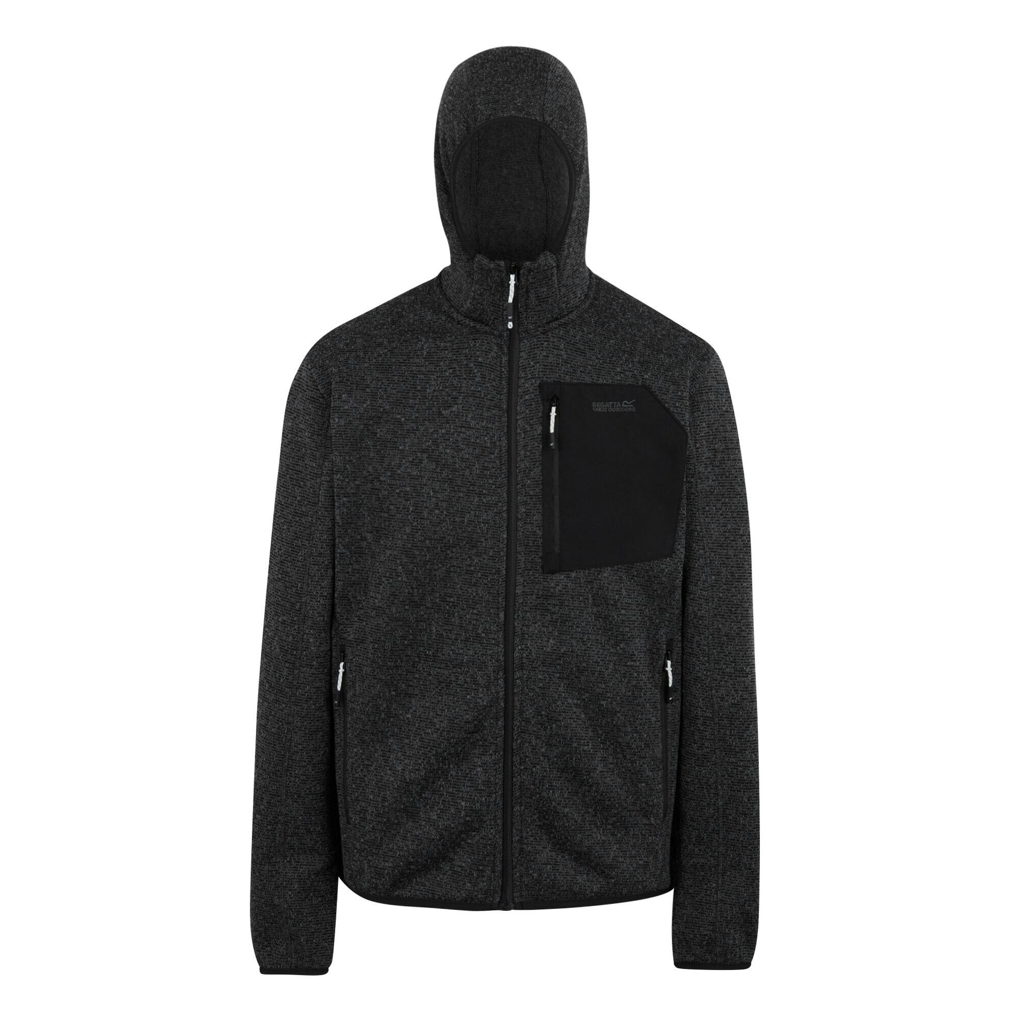 Regatta Mens Newhill Marl Full Zip Fleece Jacket