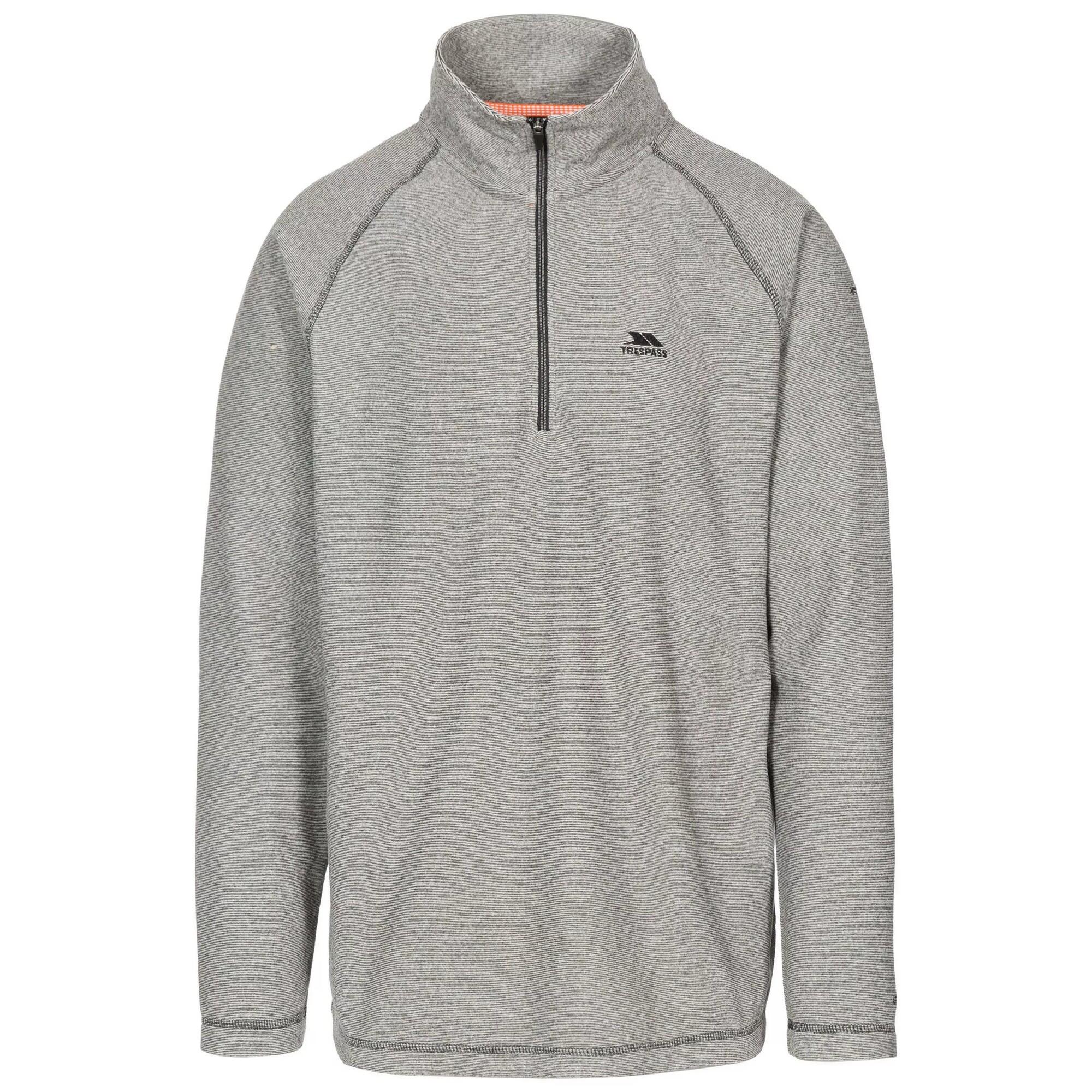 Trespass Mens Keynote Anti Pilling 1/4 Zip Fleece Top