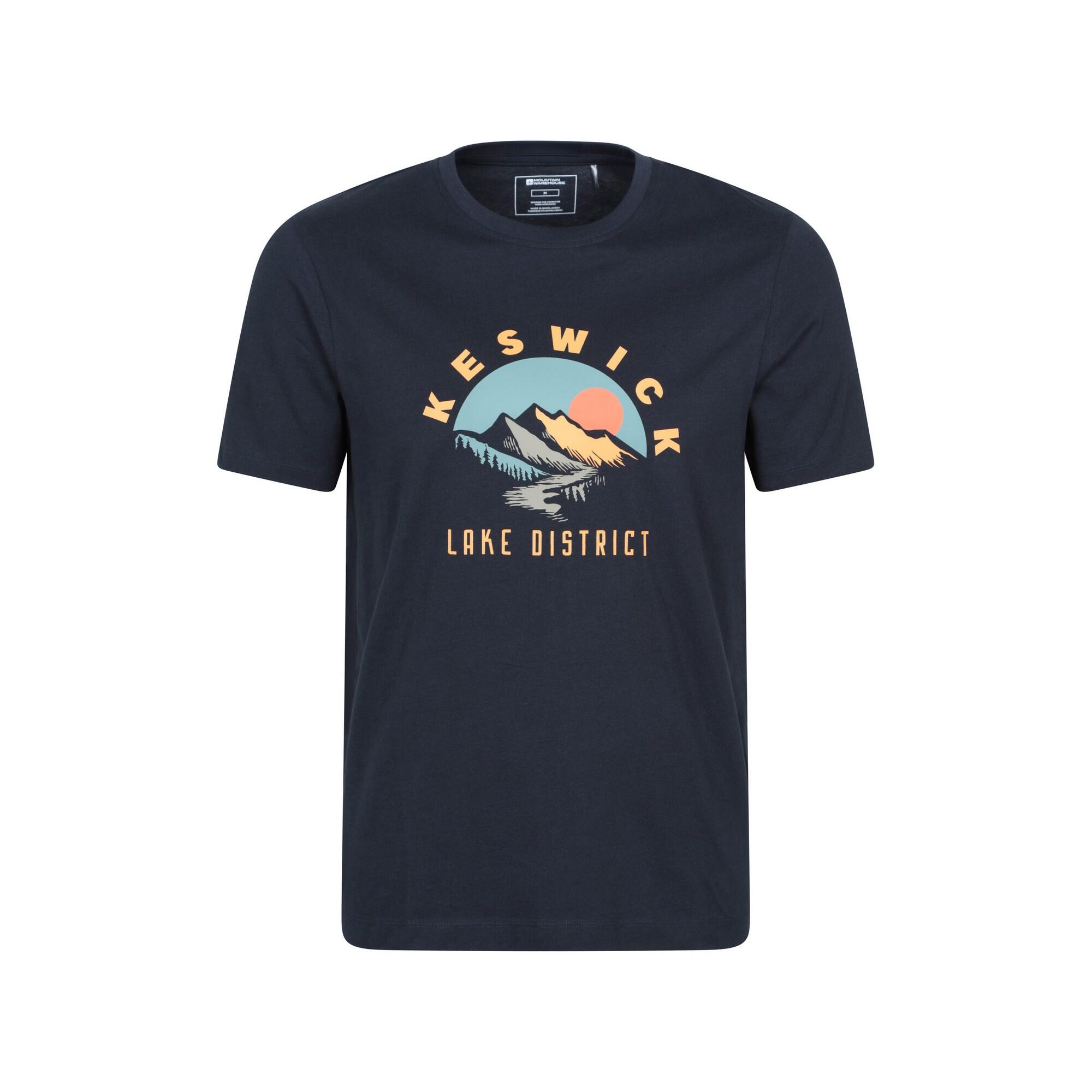 Mountain Warehouse Mens Keswick Short-Sleeved T-Shirt