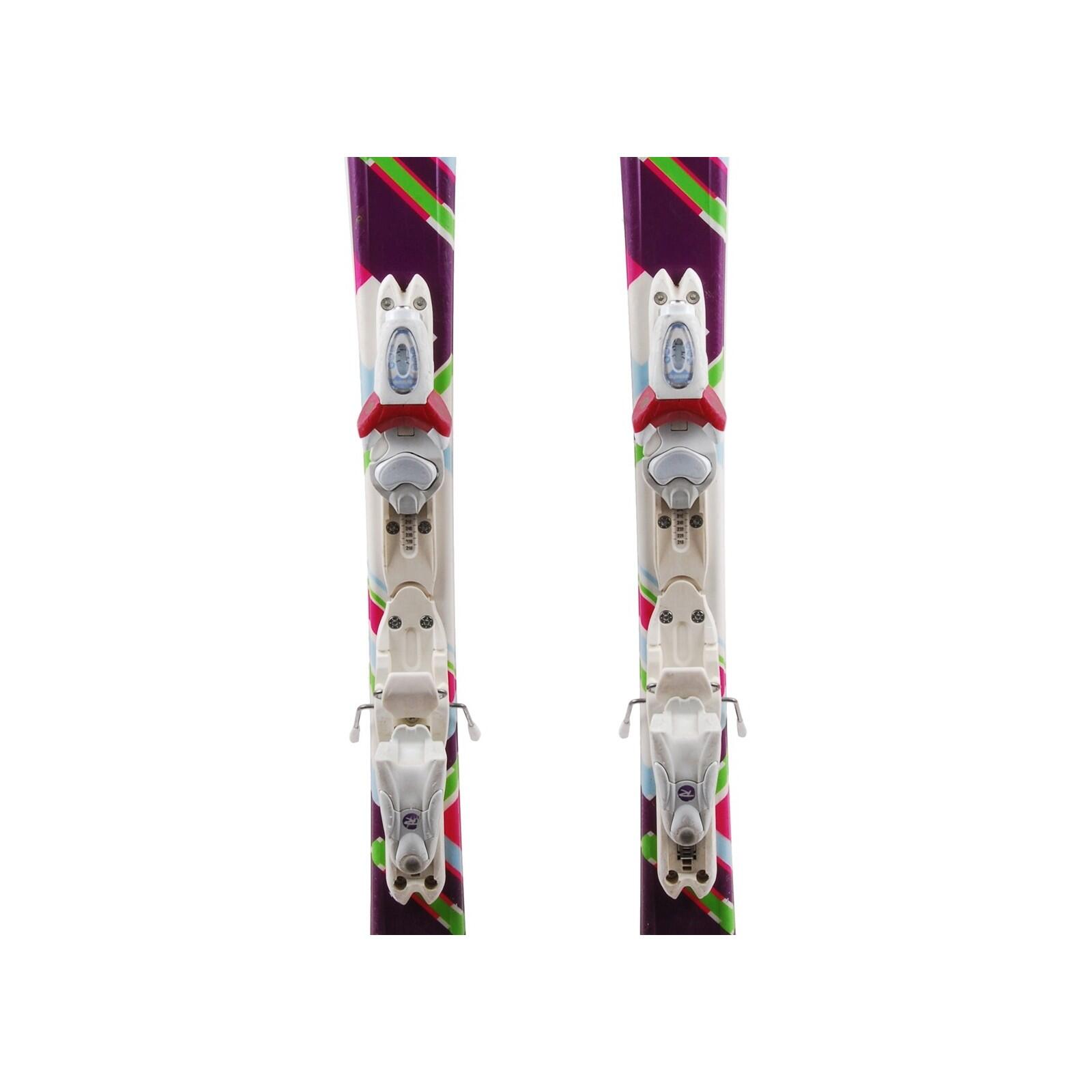 SECOND HAND - Sci + Attacchi Usati Rossignol Fun Girl Junior 3/4