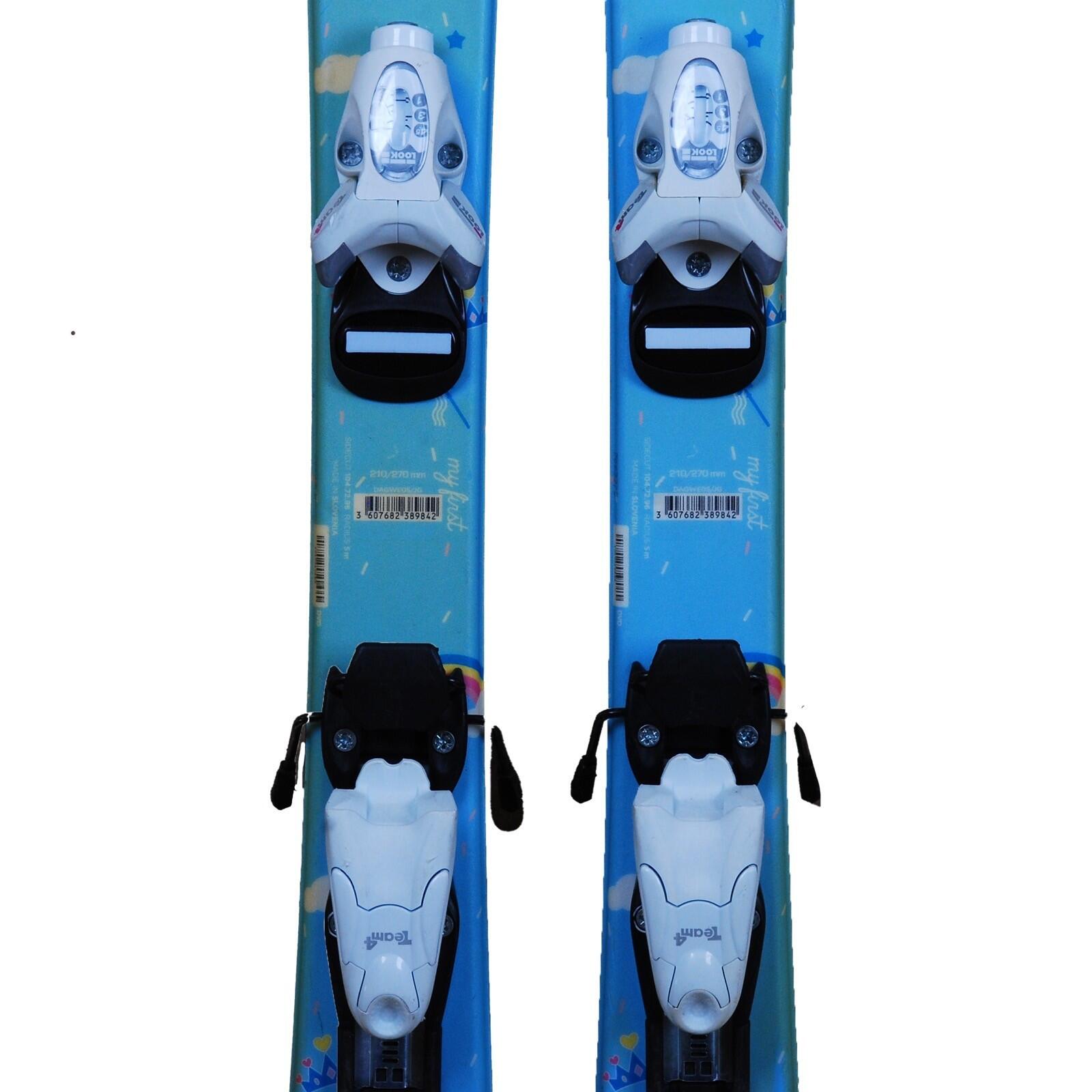 RECONDITIONNE - Ski Junior Dynastar My First Licorne + Fixations 3/4