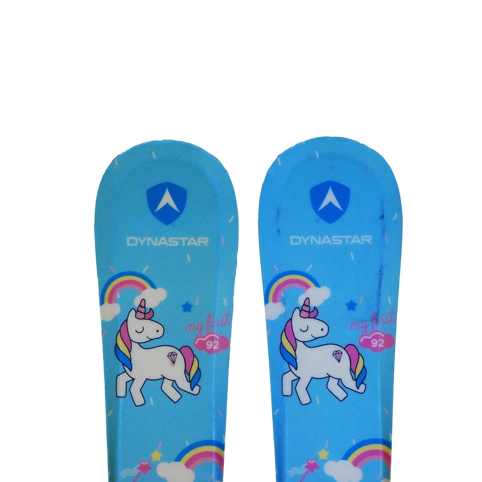 RECONDITIONNE - Ski Junior Dynastar My First Licorne + Fixations 2/4