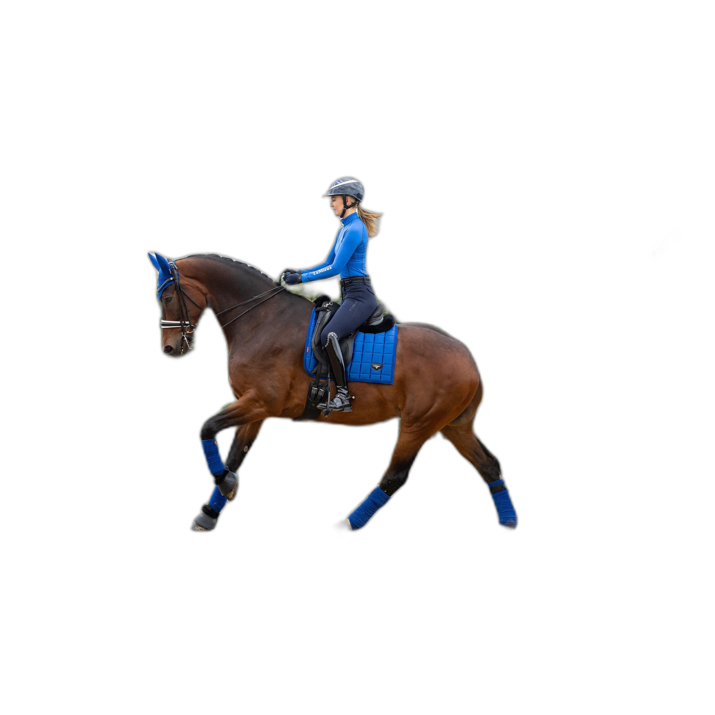 Tapis de dressage pour cheval LeMieux Loire Square 3/7