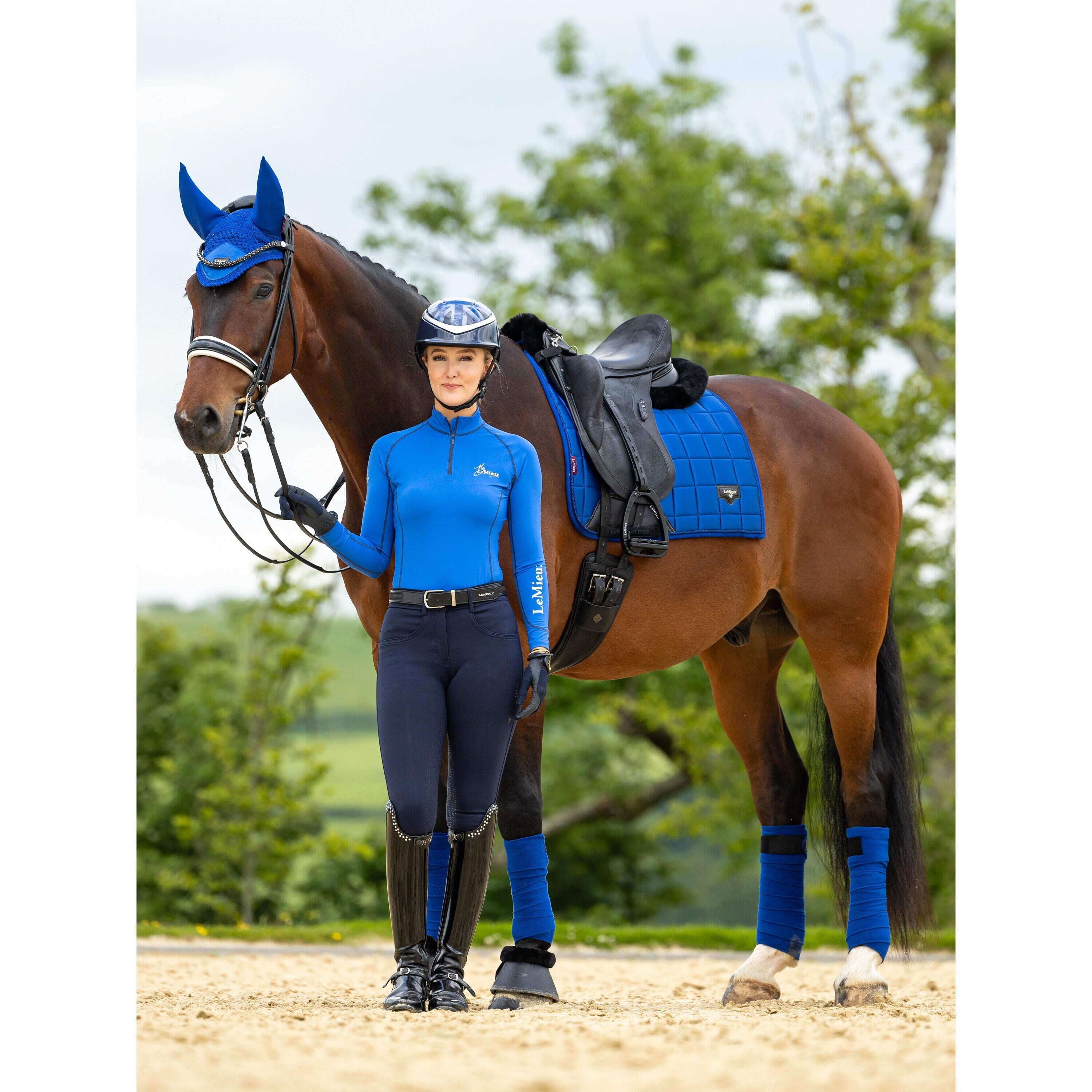 Tapis de dressage pour cheval LeMieux Loire Square 5/7