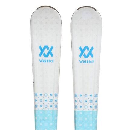 TWEEDEHANDS - Völkl, Racetiger Junior Ski + Bindingen - GOEDE