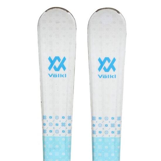TWEEDEHANDS - Völkl, Racetiger Junior Ski + Bindingen - GOEDE