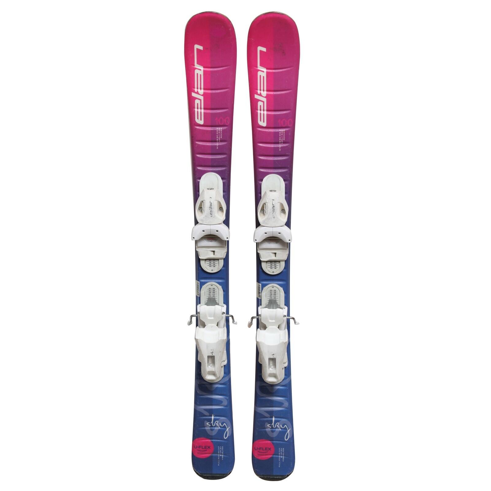 RECONDITIONNE - Ski Junior Elan Sky + Fixations 2/4