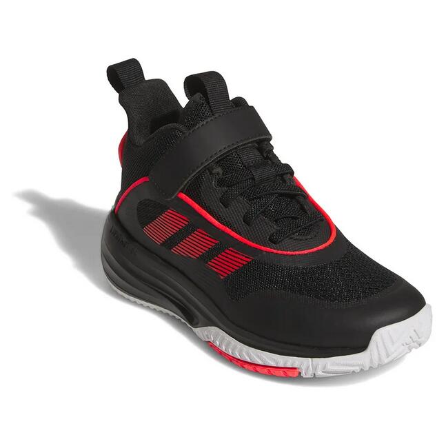 Scarpe ragazzo adidas ownthegame 3.0 k - nero/rosso 4/7