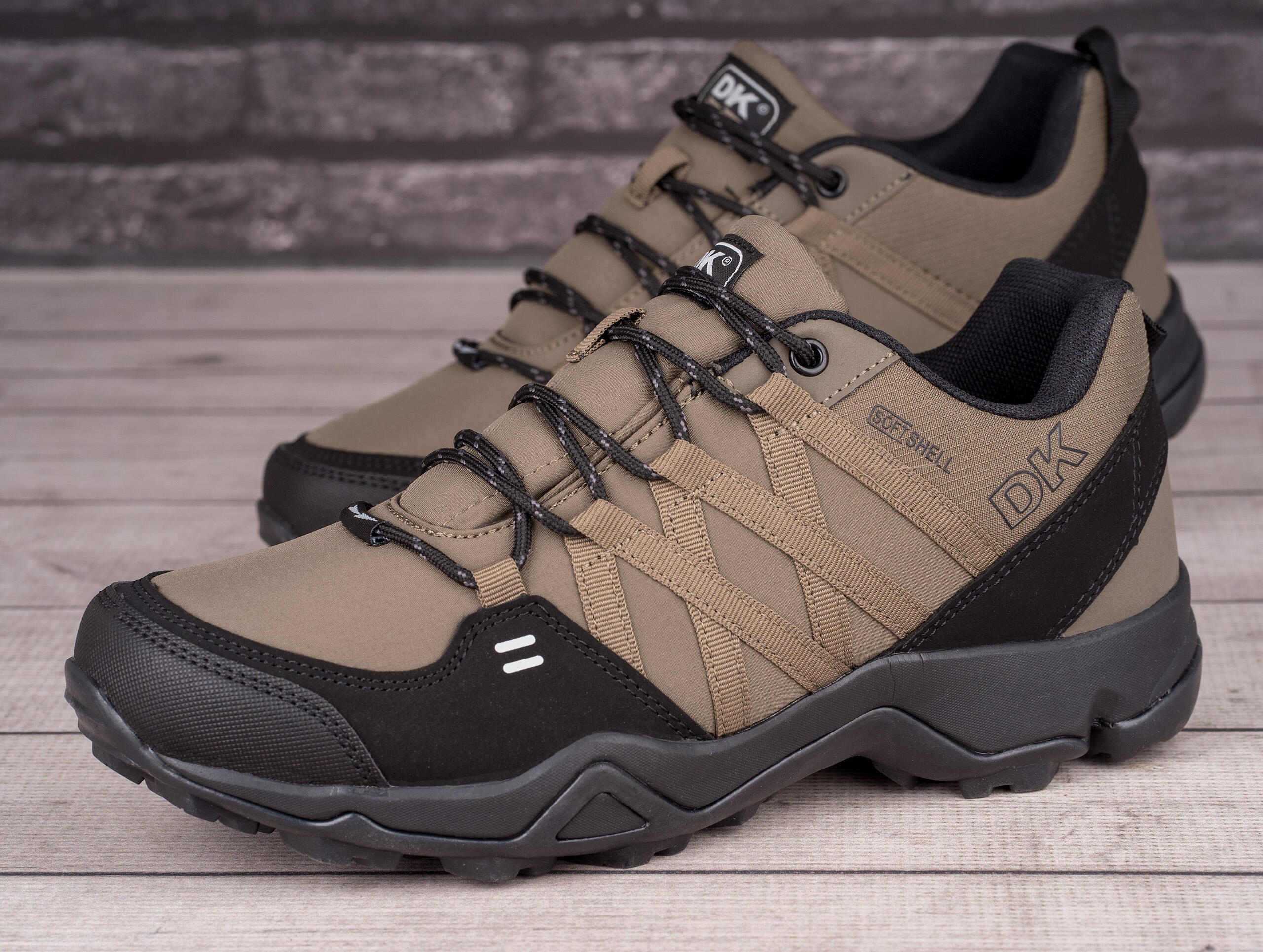 Buty męskie sportowe trekkingowe DK SWAT TAN SOFTSHELL 3/6