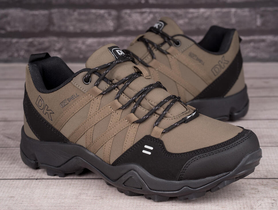Buty męskie sportowe trekkingowe DK SWAT TAN SOFTSHELL