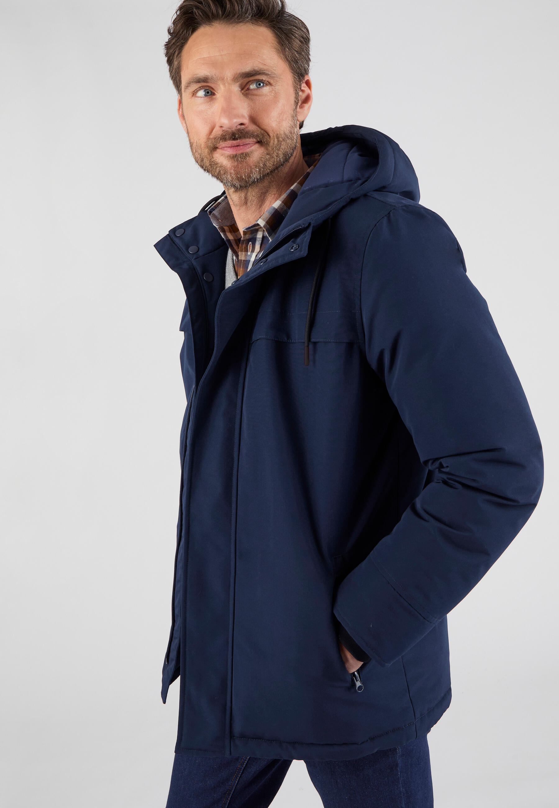 Parka à capuche thermique Thermolactyl homme 1/5