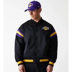 Veste Bomber NBA Los Angeles Lakers New Era Panel Noir