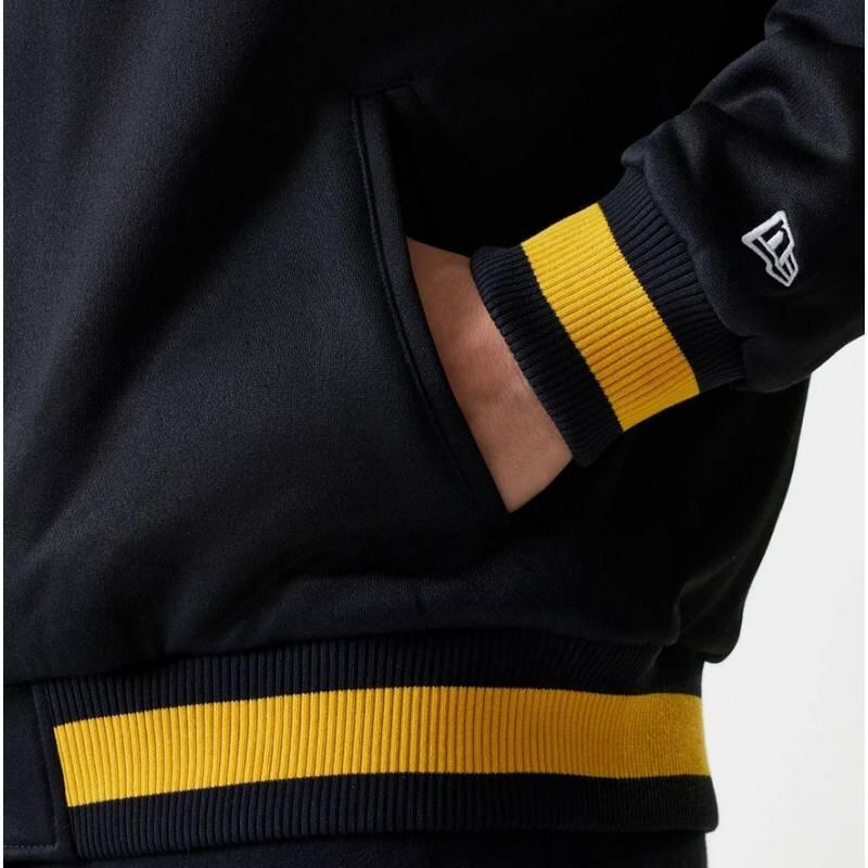 Veste Bomber NBA Los Angeles Lakers New Era Panel Noir 3/5