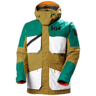 Lang ski-jack met capuchon helly hansen ullr d heritage