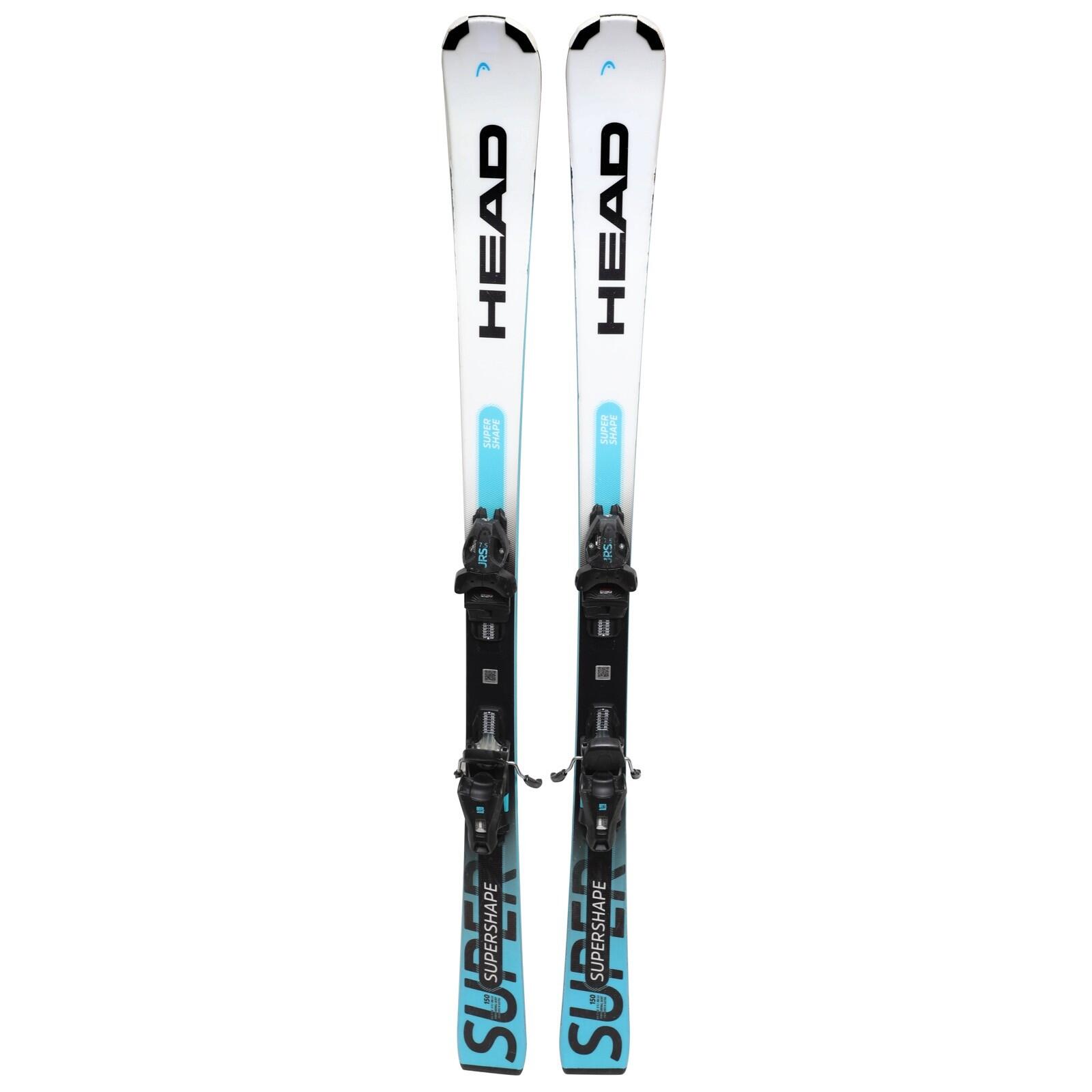 RECONDITIONNE - Ski Junior Head Supershape + Fixations 2/4