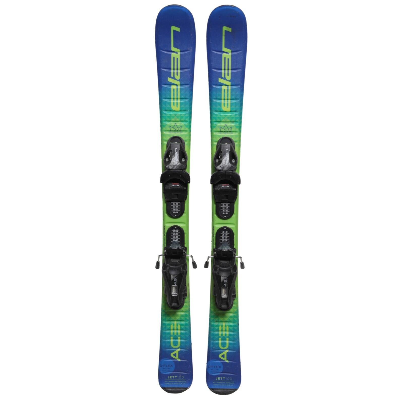 RECONDITIONNE - Ski Junior Elan Jett Ace + Fixations 2/4