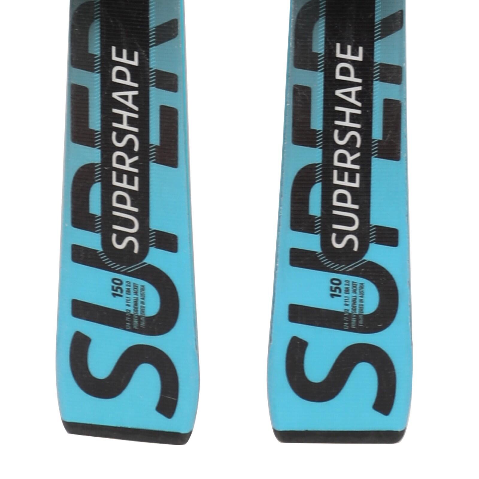 RECONDITIONNE - Ski Junior Head Supershape + Fixations 4/4