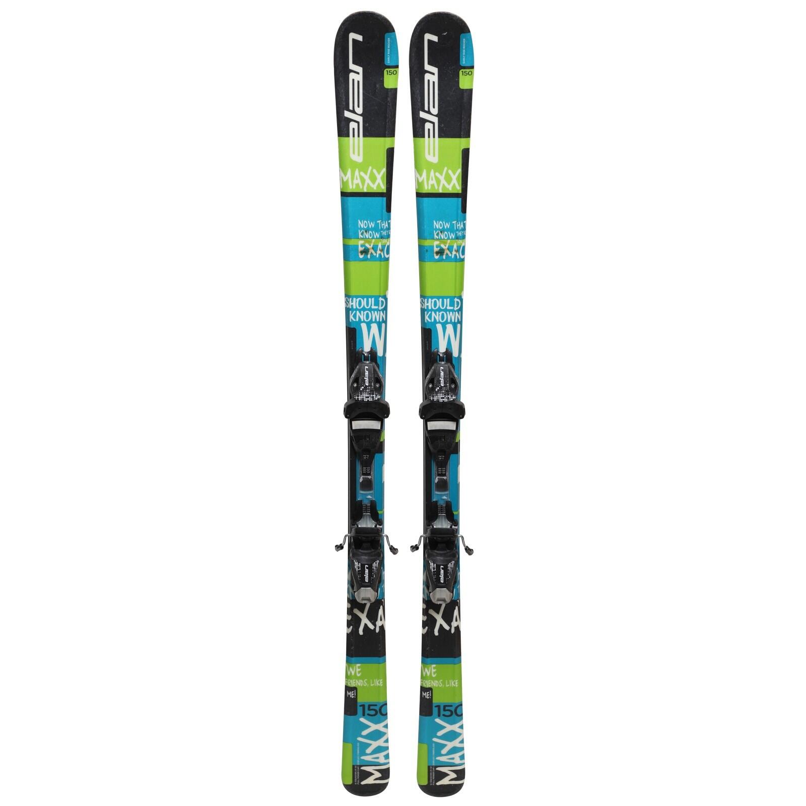 RECONDITIONNE - Ski Junior Elan Maxx + Fixations 2/4