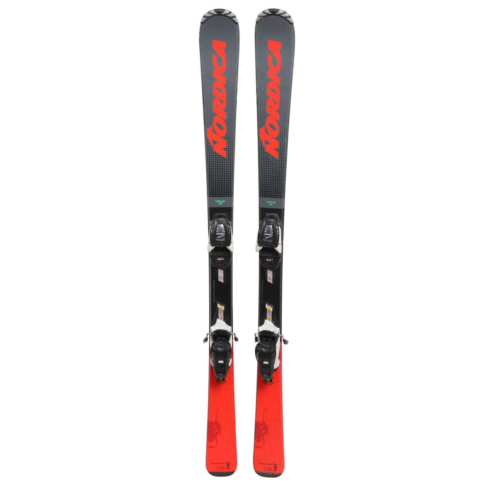 RECONDITIONNE - Ski Junior Nordica Team Jr + Fixations 2/4