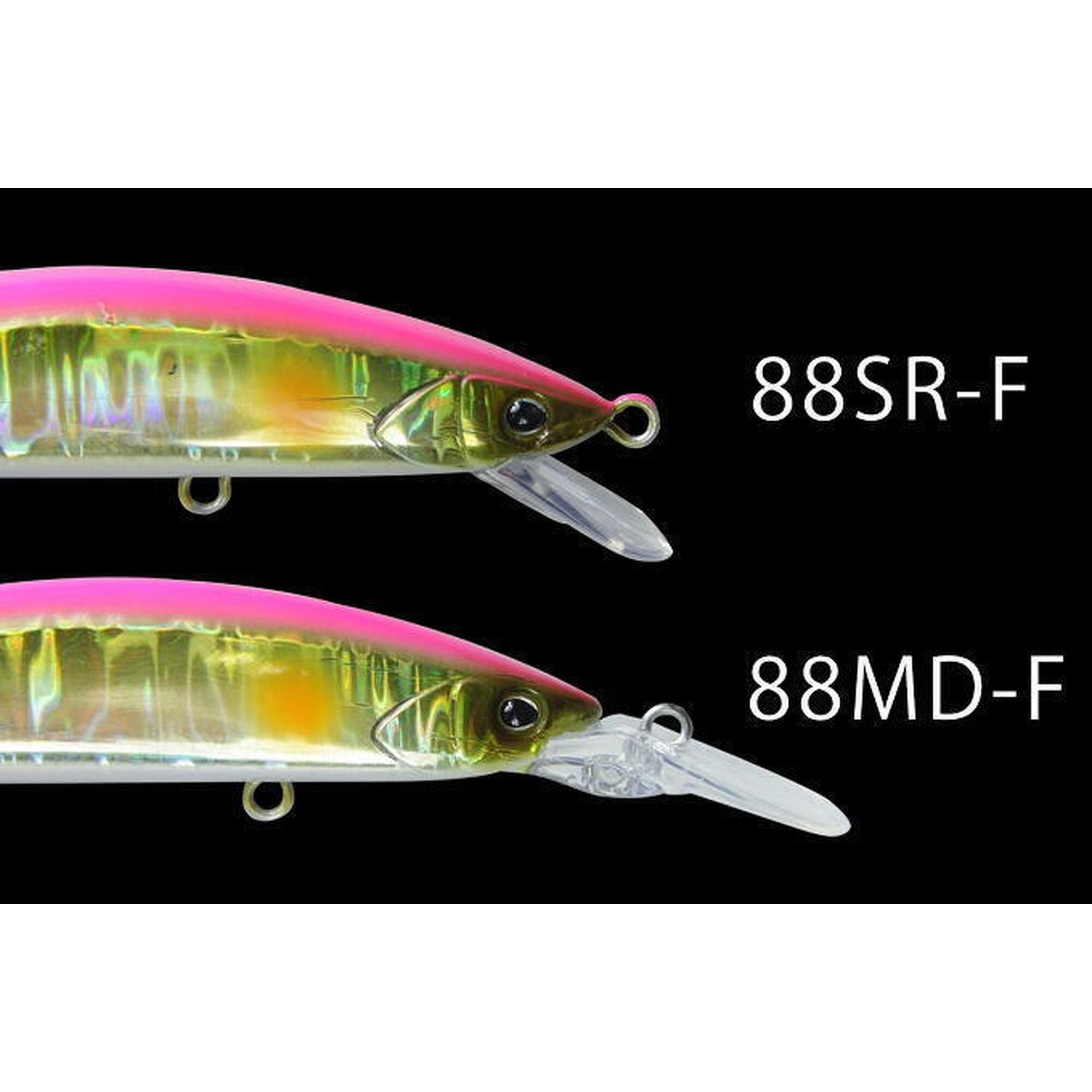 VOBLER JACKALL TRICOROLL GT 72MD-F 7,2CM/6,6G SIGHT RED   GOLD