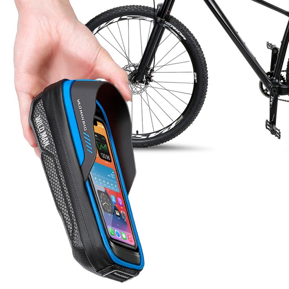 Stuurtas fiets hard 0,5L met TPU touchscreen voor opbergen 2/7