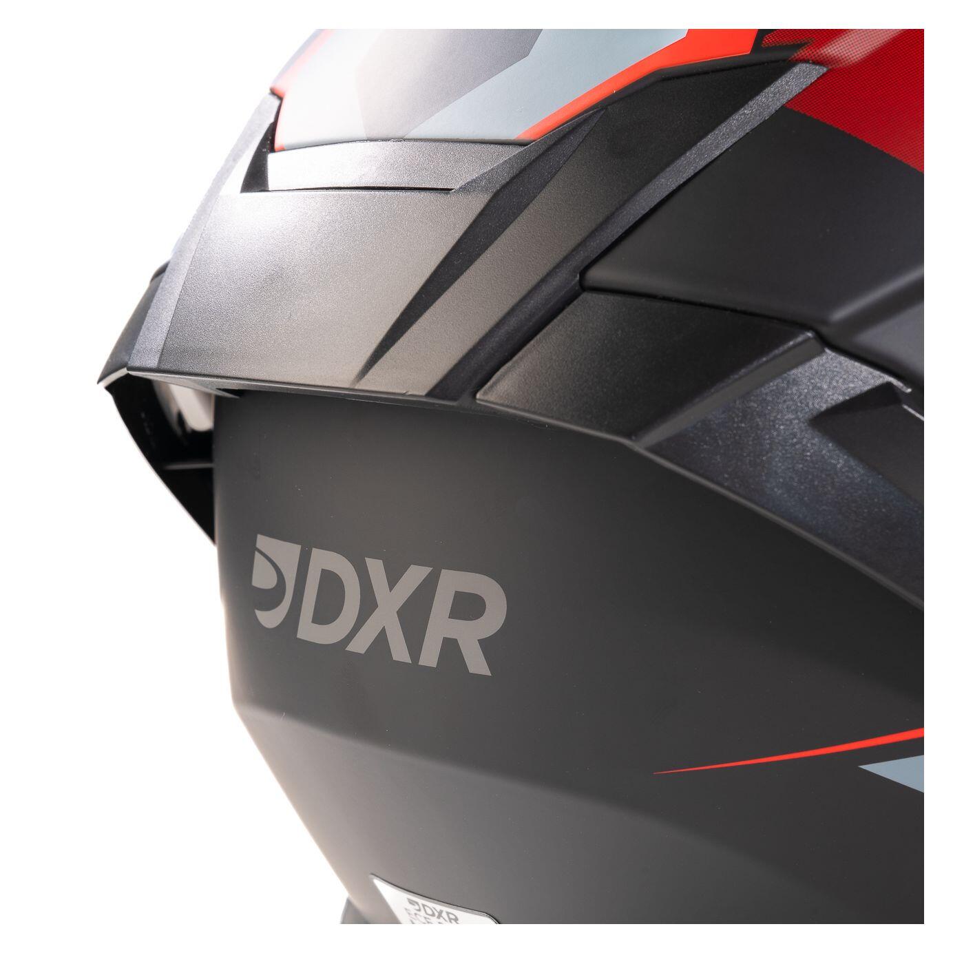 MOTOBLOUZ Casque Intégral EROS NEO Black/Red | ECE 22.06 6/7