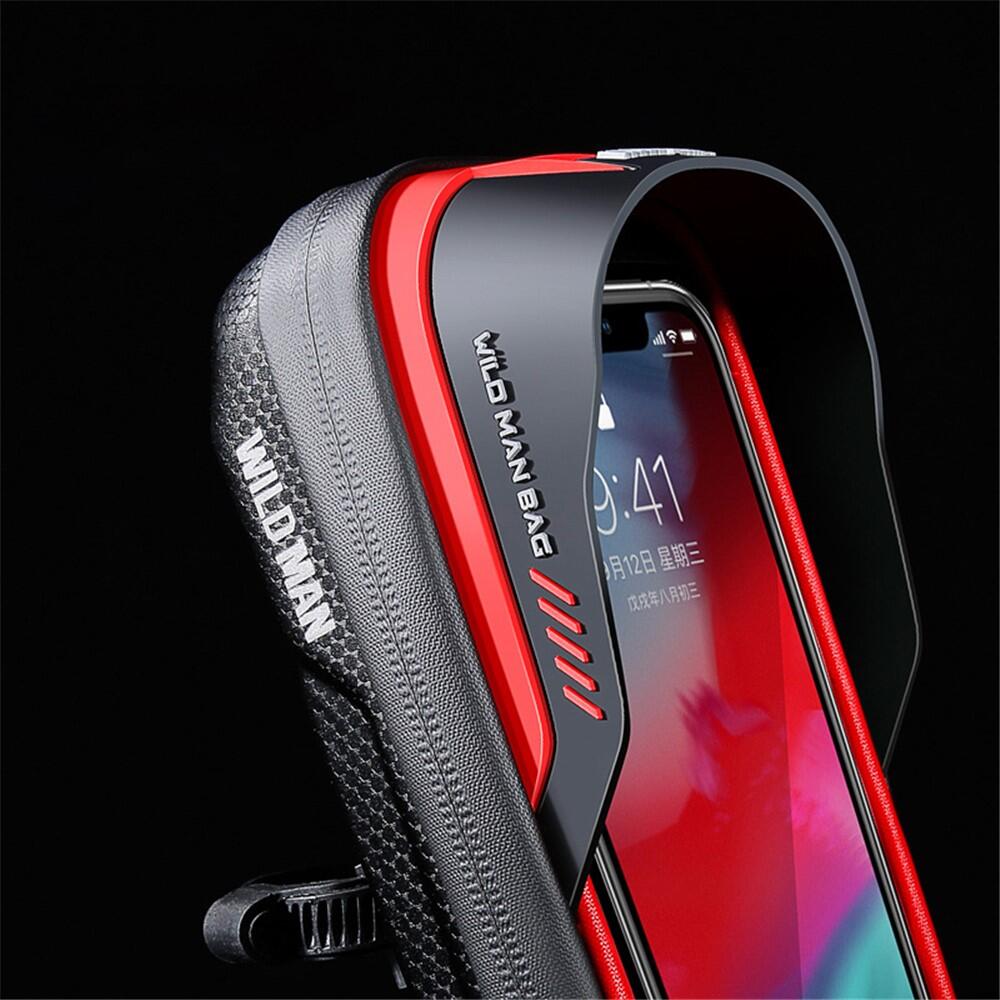 Stuurtas fiets hard 0,5L met TPU touchscreen voor opbergen 7/7