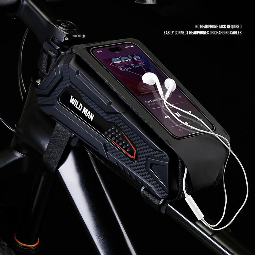 Sacoche de cadre vélo 1L étanche avec écran tactile 6/7
