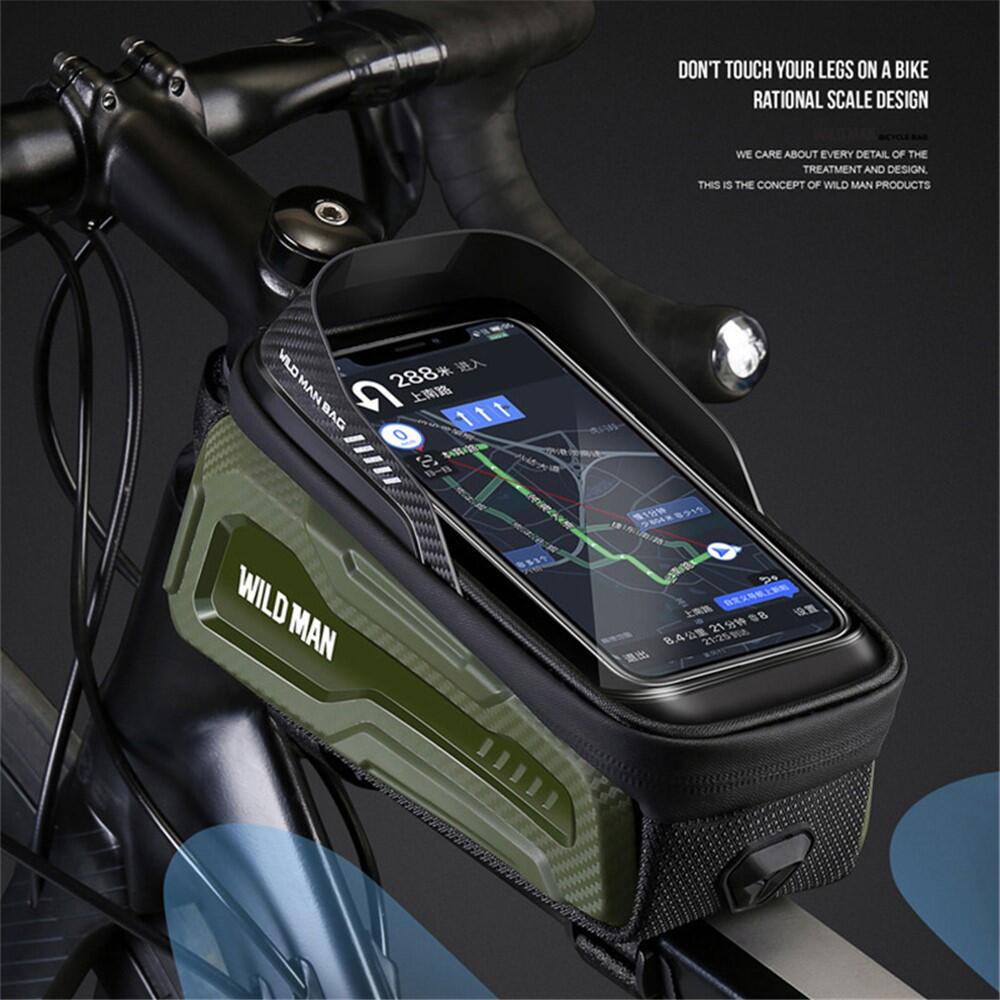 Rahmentasche Fahrrad hart mit Touchscreen 7/7