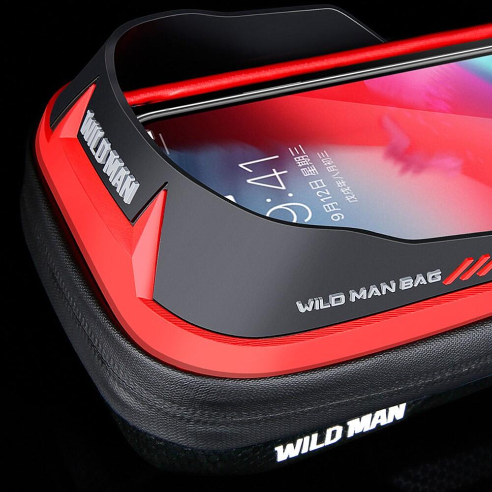 Stuurtas fiets hard 0,5L met TPU touchscreen voor opbergen 5/7