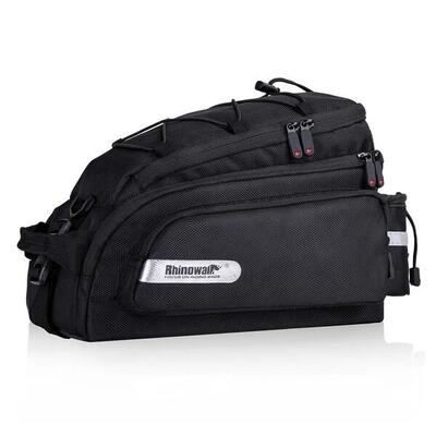 Borsa posteriore bici 12L impermeabile con copertura antipioggia