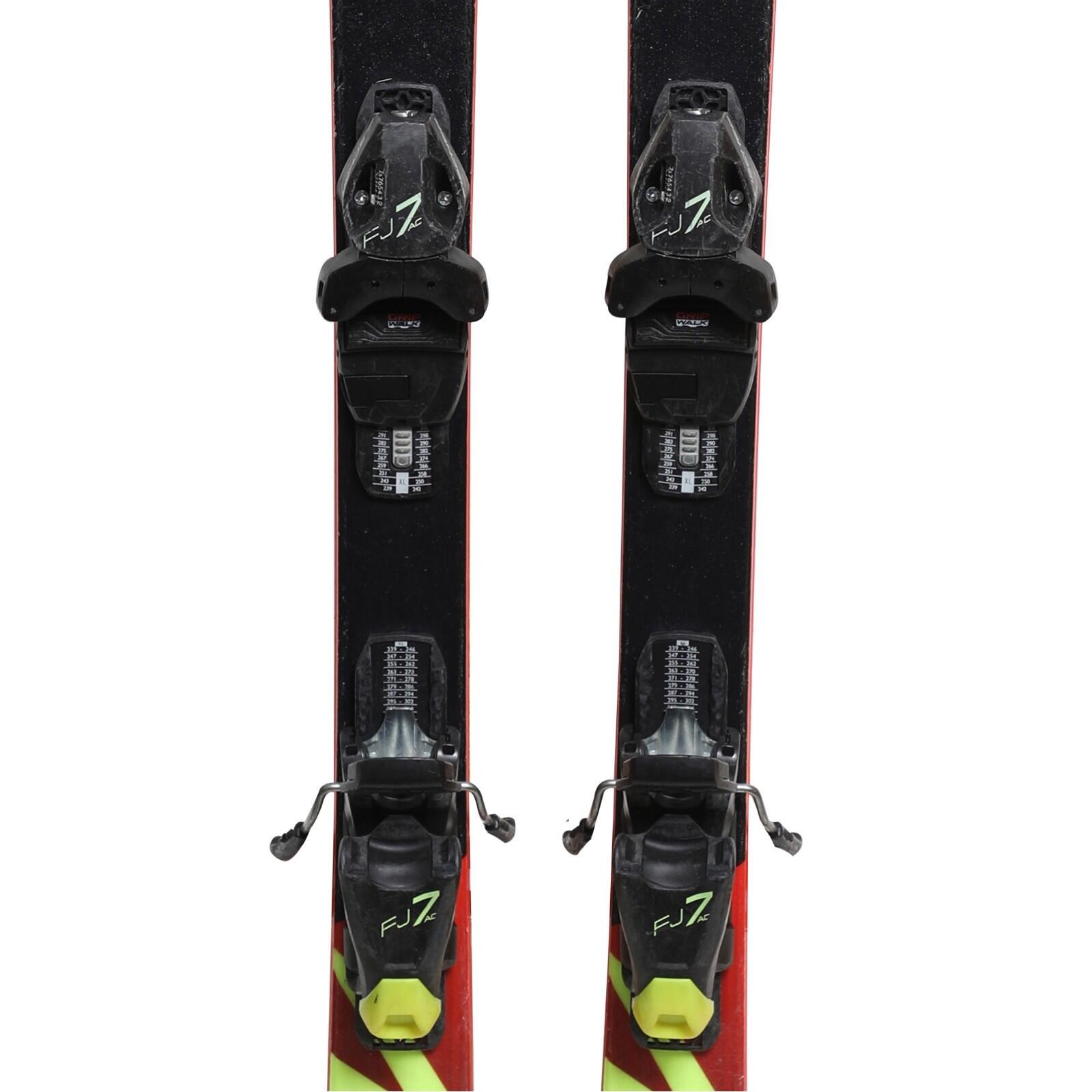 TWEEDEHANDS - Gebruikte Ski Fischer Rc4 The Curv Xtr + Bindingen - GOEDE 3/4