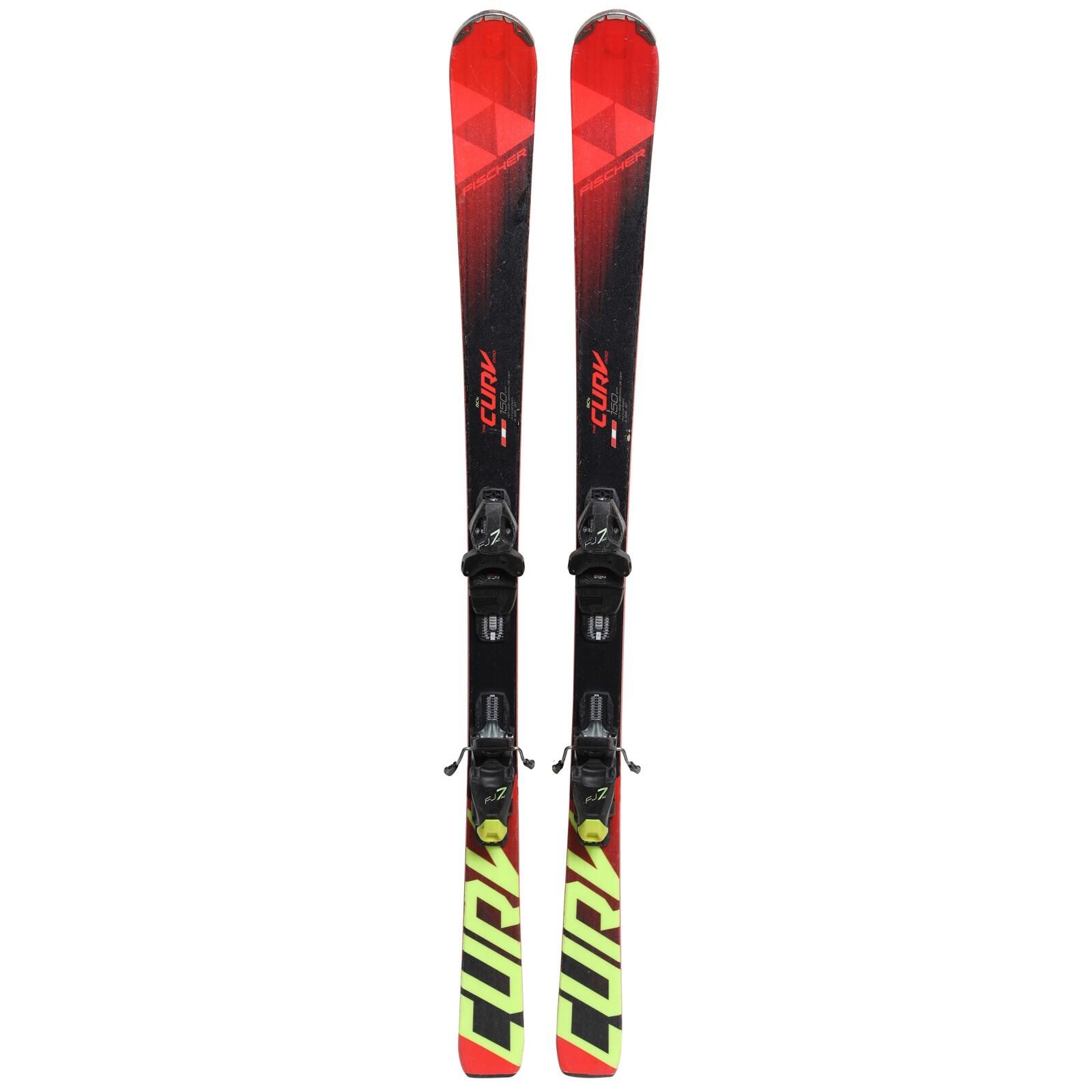 TWEEDEHANDS - Gebruikte Ski Fischer Rc4 The Curv Xtr + Bindingen - GOEDE 2/4