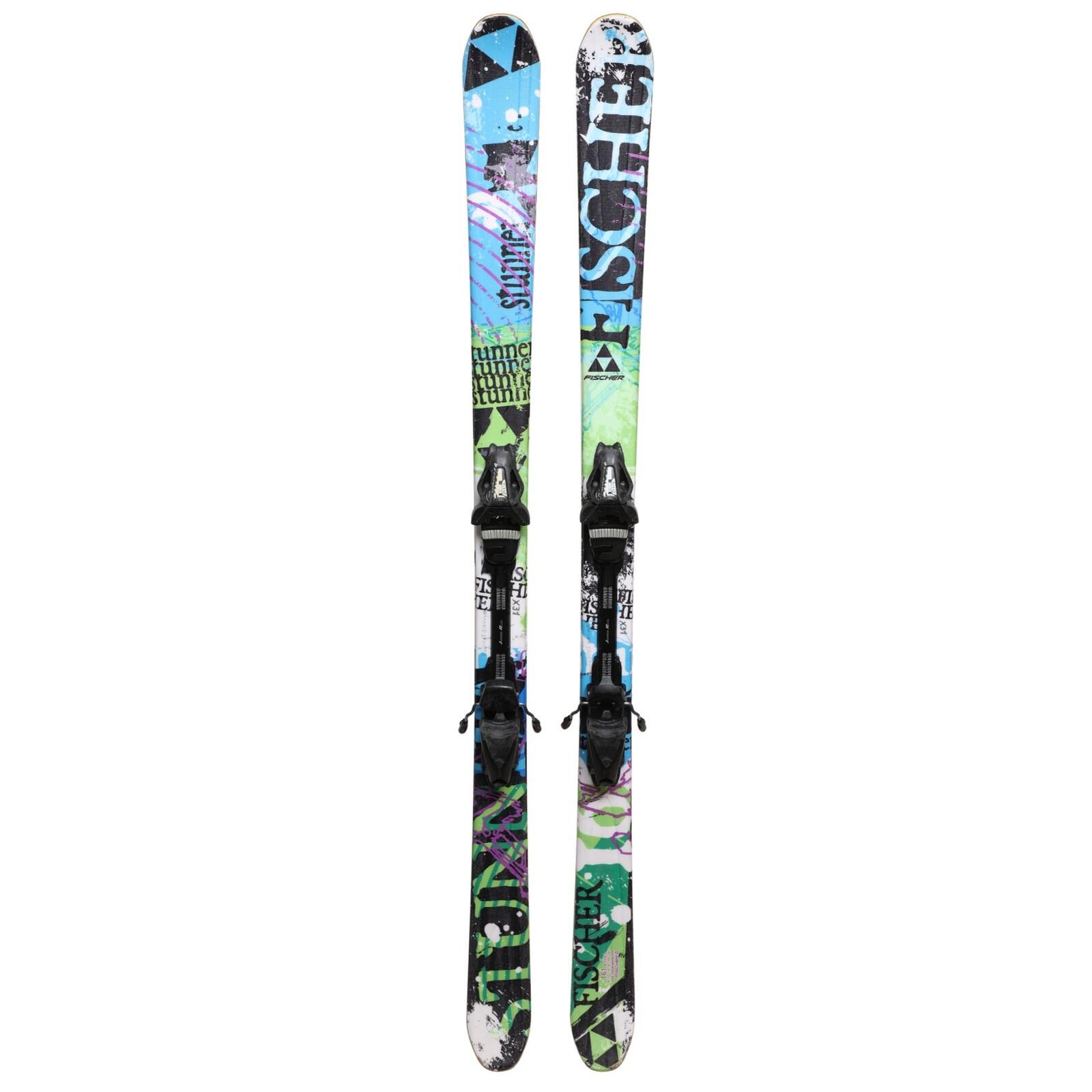 RECONDITIONNE - Ski Junior Fischer Stunner + Fixations 2/4
