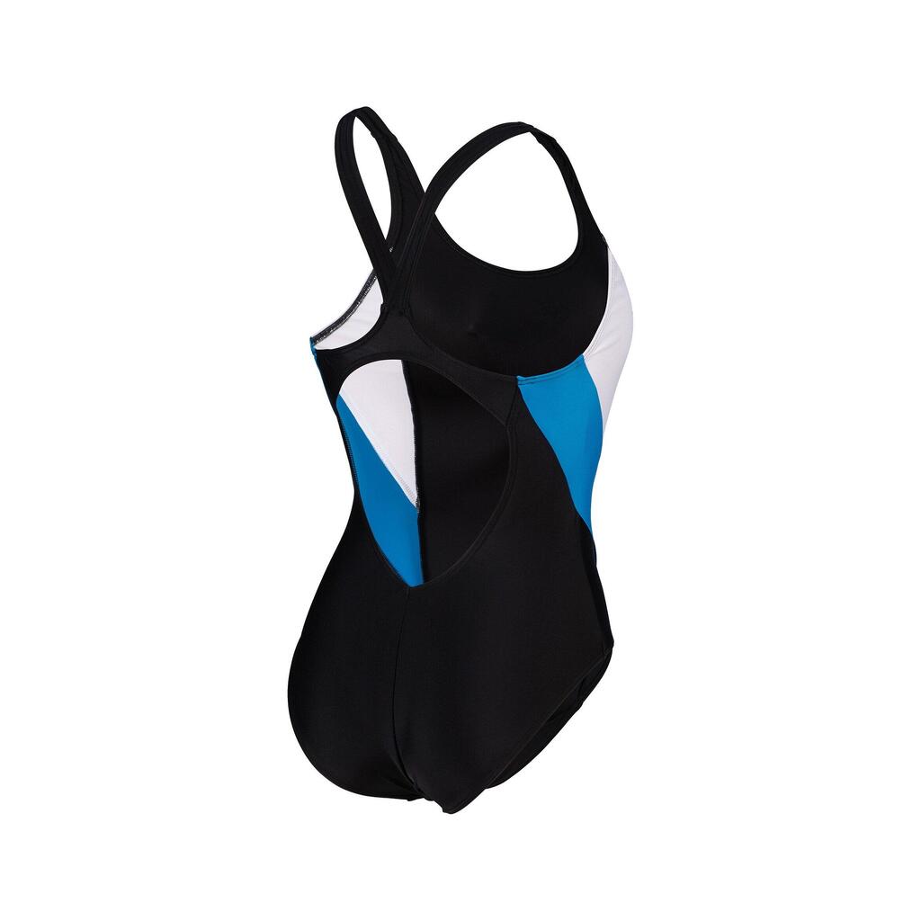 Women's V-back one-piece swimsuit Arena Panel