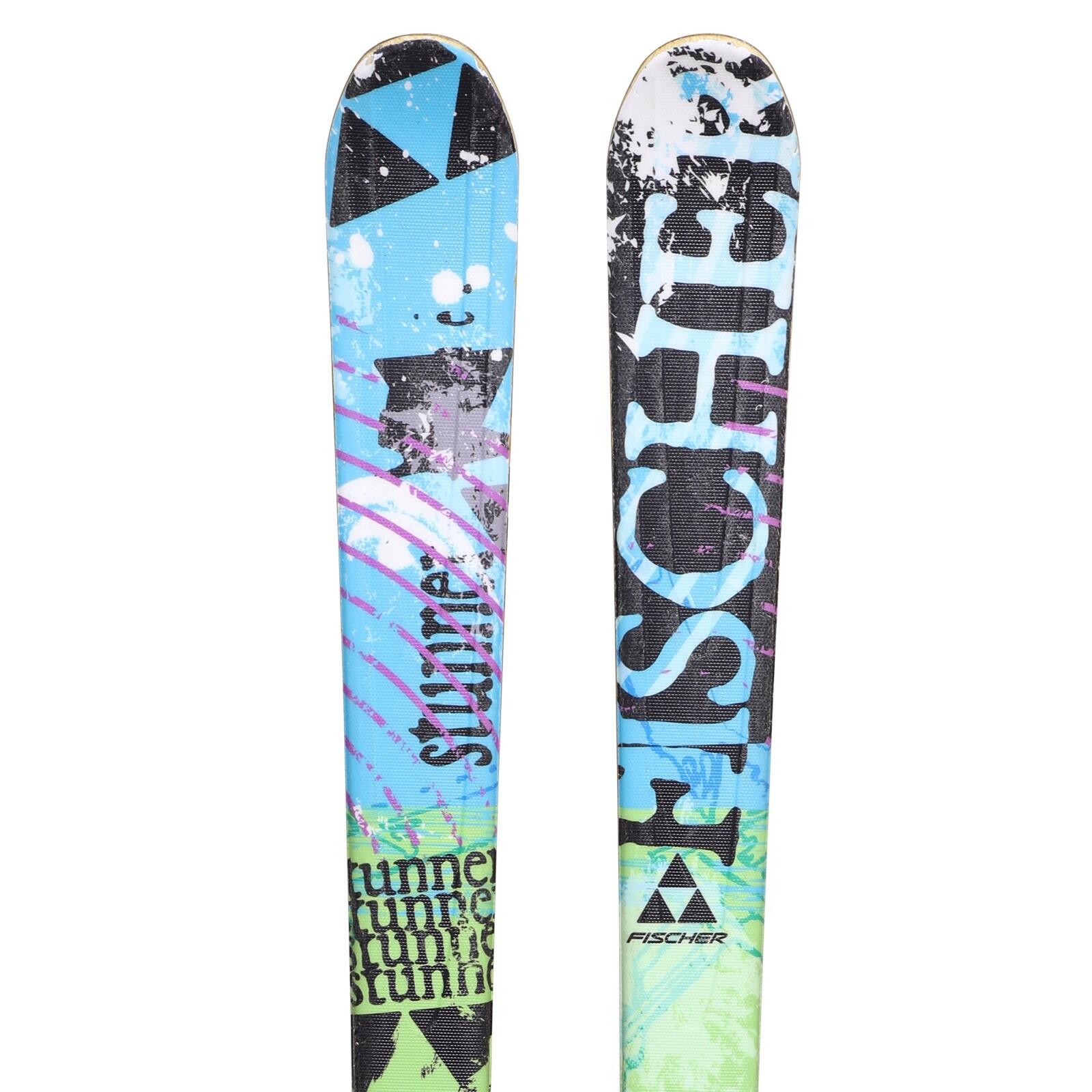 RECONDITIONNE - Ski Junior Fischer Stunner + Fixations 1/4
