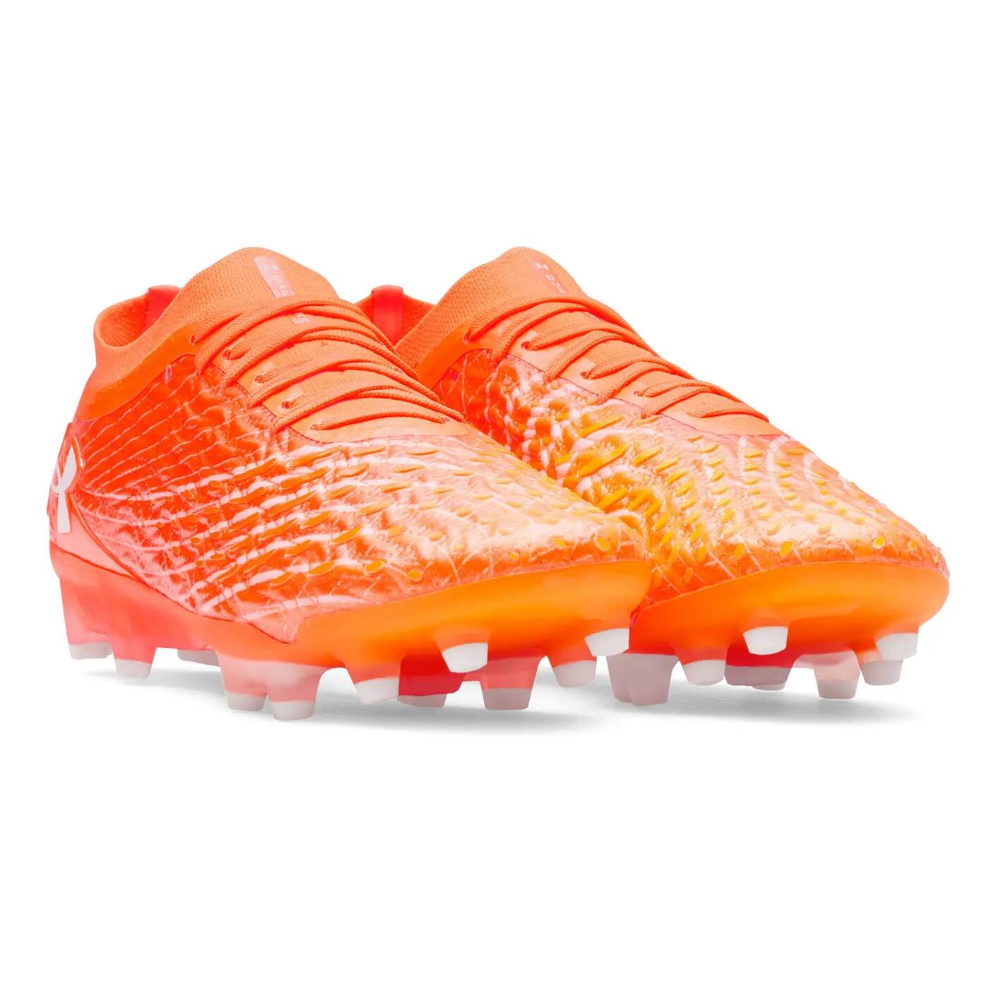 Ua Magnetico Elite 5 Fg Under Armour Orange Fußballschuhe Multinocken 5/5