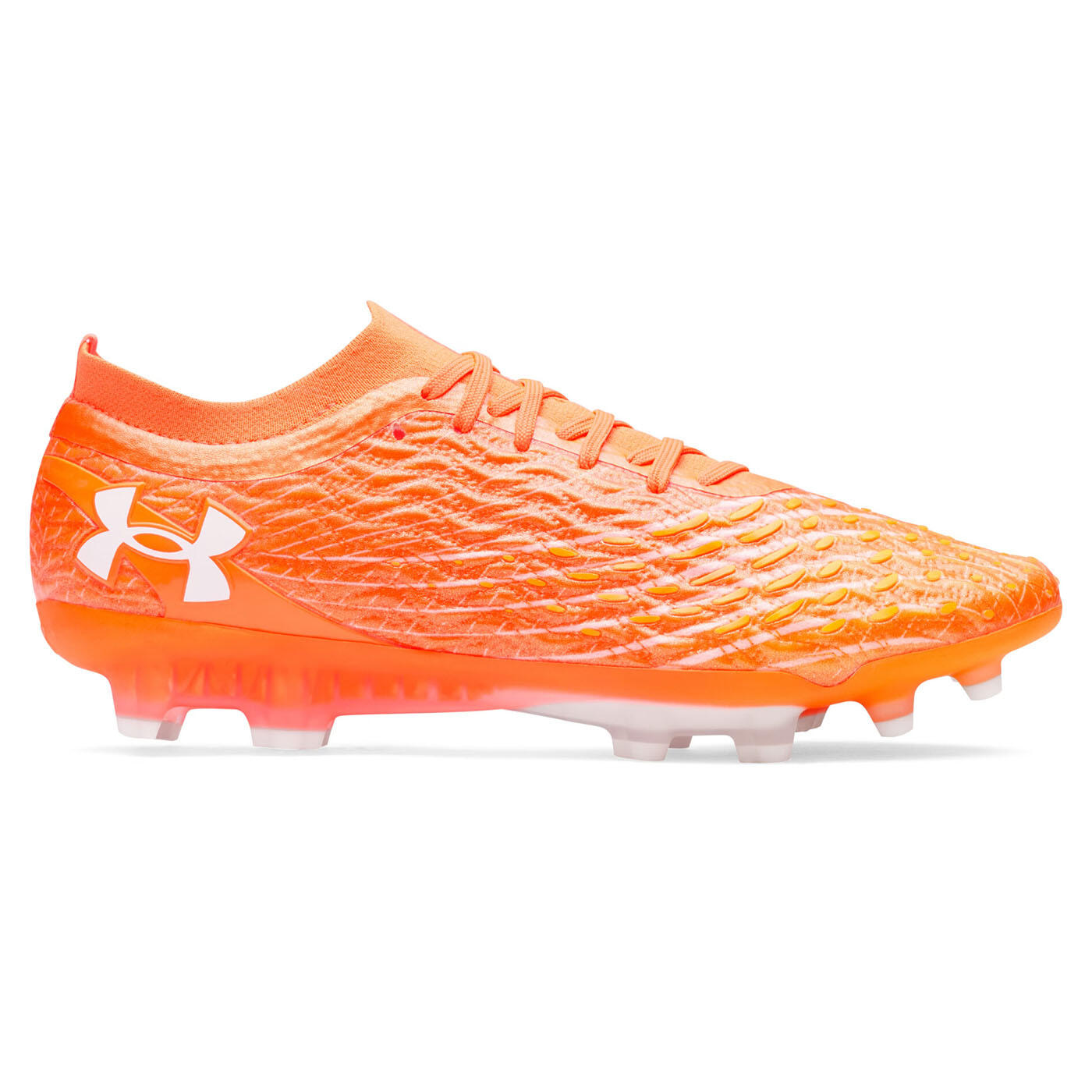 Under Armour - Crampons Ua Magnetico Elite 5 Fg Under Armour Orange - Chaussures À Crampons - Orange - 45,5 - Decathlon