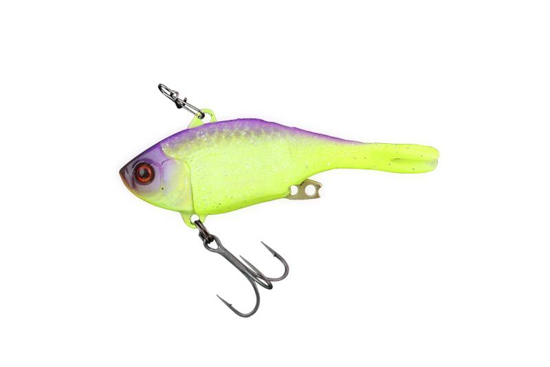 NALUCA JACKALL JEUBLU 5,2CM/6,4G MARUHATA PURPLE CHARTREUSE