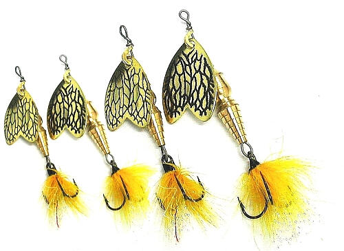 ROTATIVA MEPPS THUNDER BUG GALBEN, NR 0, 2,5 GRAME