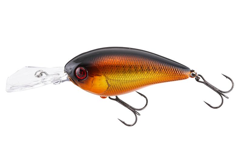 VOBLER JACKALL DIGLE4+ 7CM/20,8G DOUBLE CLUTCH GOLD BLACK