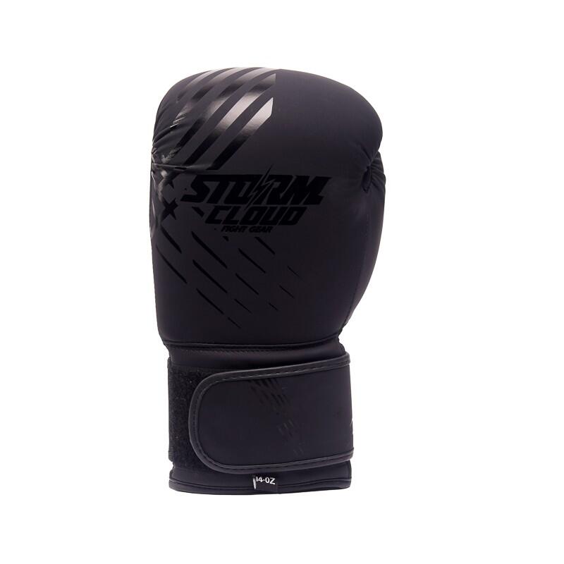Rękawice bokserskie StormCloud Lynx Czarno-Czarne 8oz 3/7