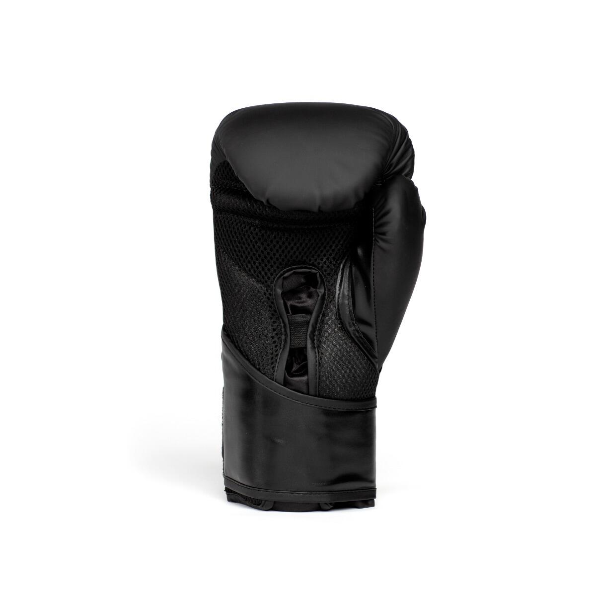 Everlast Elite 2 Guantes de Boxeo | Negro/Dorado | 16-OZ 3/3