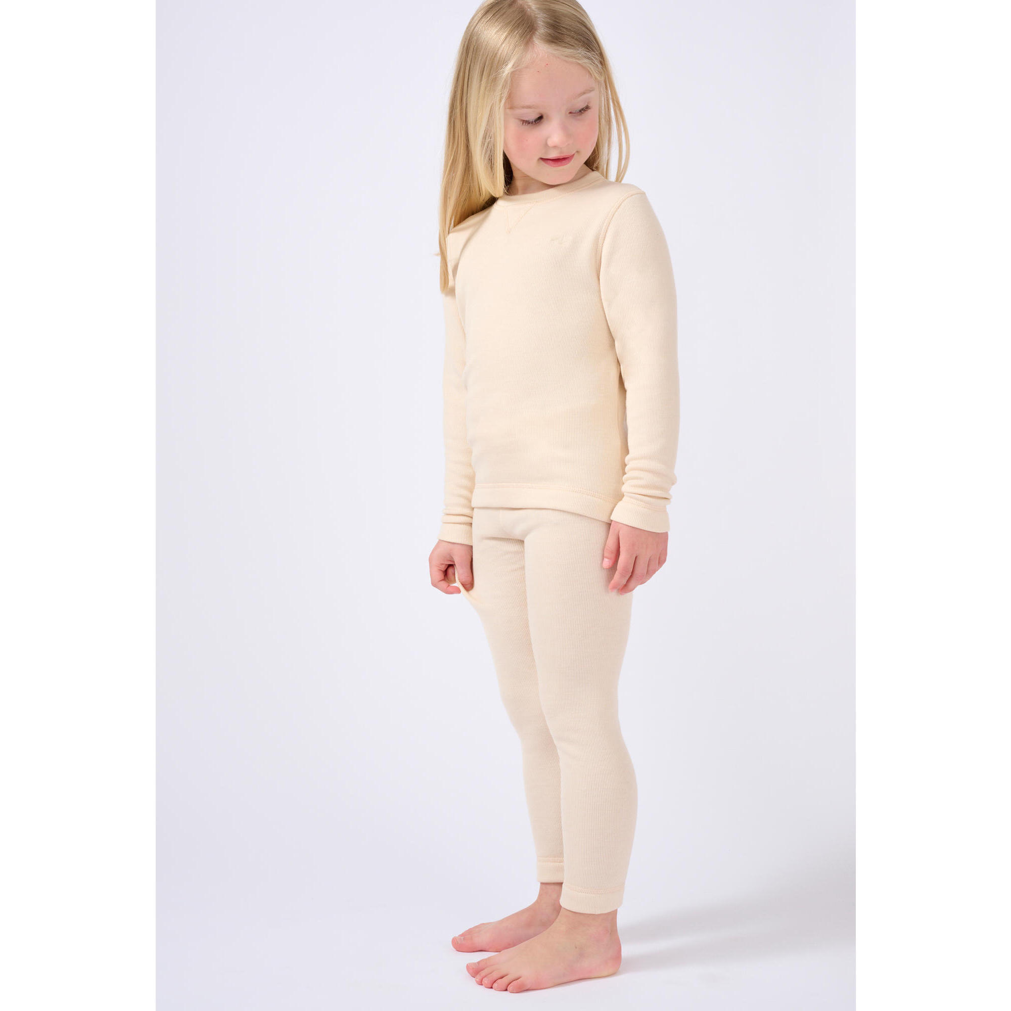 Damart - Caleçon Thermique Thermolactyl Sensitive - Slip Shorty - Beige - 8 À 10 Ans - Decathlon