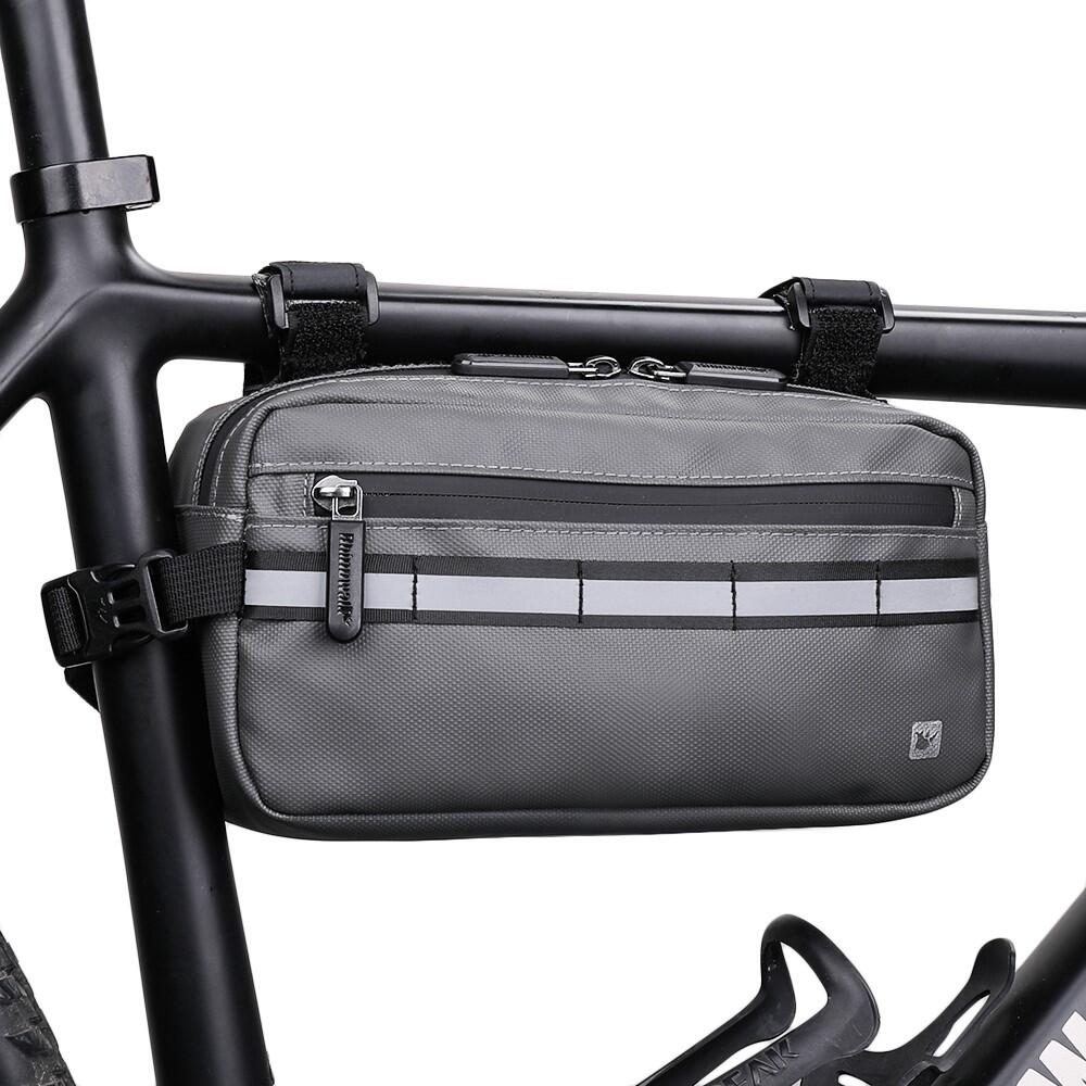 Borsa manubrio bici multifunzionale anteriore 2/6