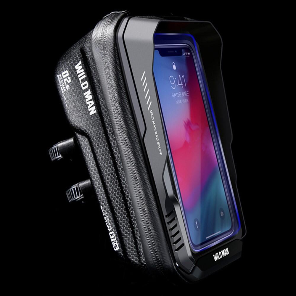 Borsa anteriore tubo bici impermeabile EVA+PU+TPU per accessori 7/7