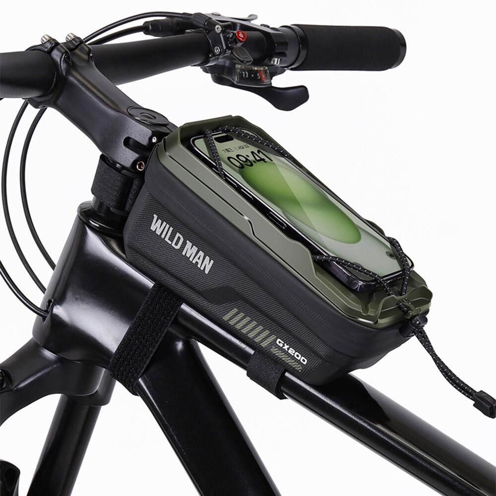 WILDMAN Saco quadro bicicleta rígido 1L para telemóvel