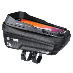 Sacoche de guidon tube vélo étanche